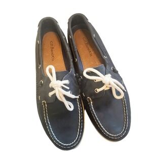 Mens GH Bass Blue Montauk‎ Boat Shoes Loafers Size 10 Med
